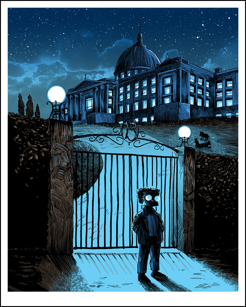 Mr. Burns’ Mansion from The Simpsons